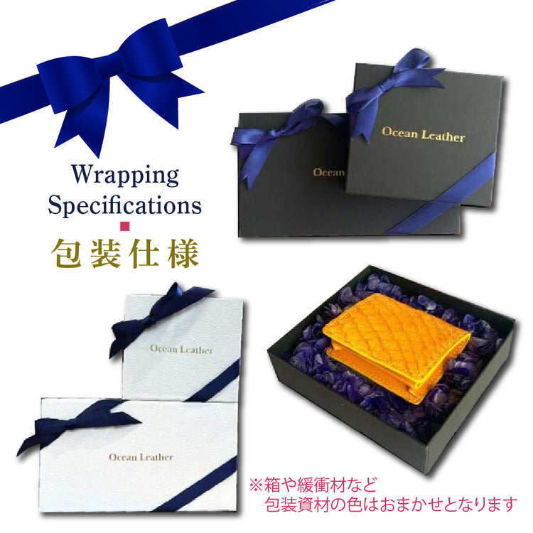 IDパスケース フィッシュレザー ブリ オーシャンレザー 魚の皮 fish leather 鰤(ぶり) 釣り好きの人 ギフト