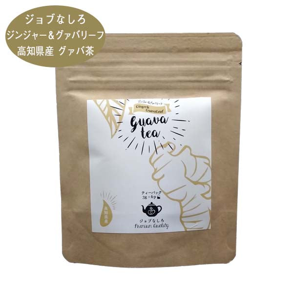グァバ茶 ティーバッグタイプ ジョブなしろ 高知県黒潮町産グァバの葉使用 グァバの実 レモングラス 高知県産 生姜 柚子 グアバティー