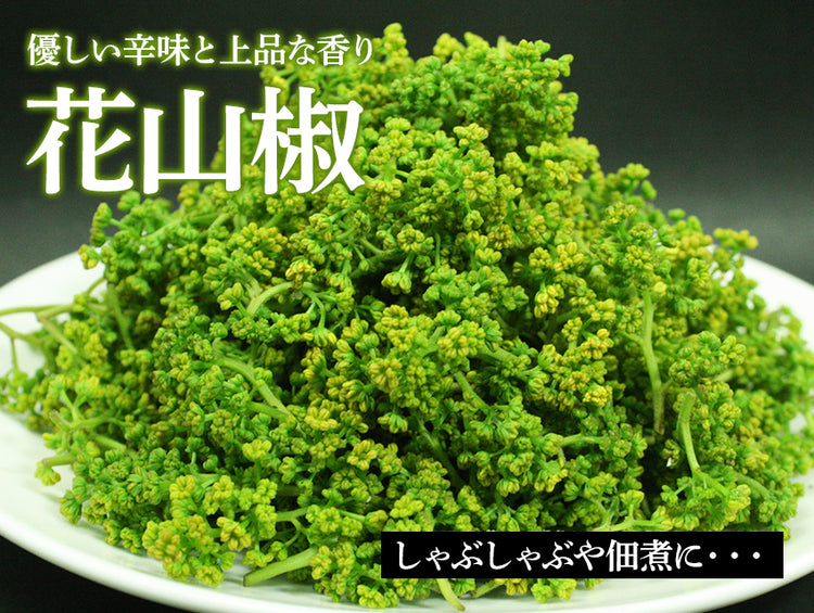 【スパイスの郷 TOSA】花山椒(約200g)/冷蔵便/高知県 越知町産 山椒の花/山椒しゃぶしゃぶに/佃煮材料/ハナサンショウ/はなさんしょう/産地直送/高知県産