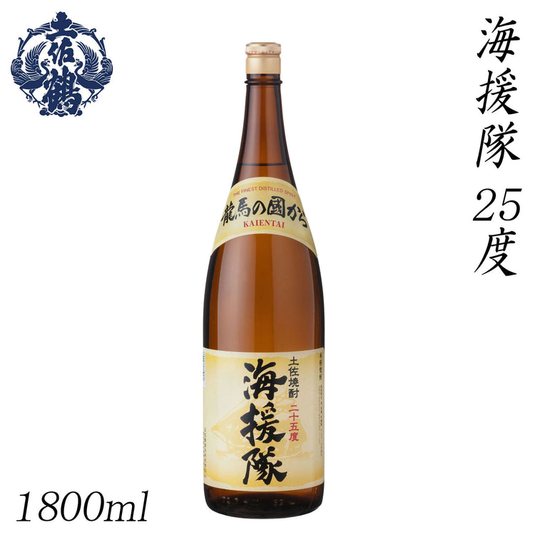 土佐鶴 海援隊 25度 1本 化粧箱無し 土佐鶴酒造株式会社