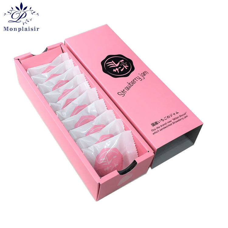 ミレージャムサンド 1箱 モンプレジール 国産ジャム ミレーサンド いちご ブルーベリー 瀬戸内レモン