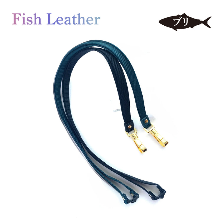 IDパスケース フィッシュレザー ブリ オーシャンレザー 魚の皮 fish leather 鰤(ぶり) 釣り好きの人 ギフト