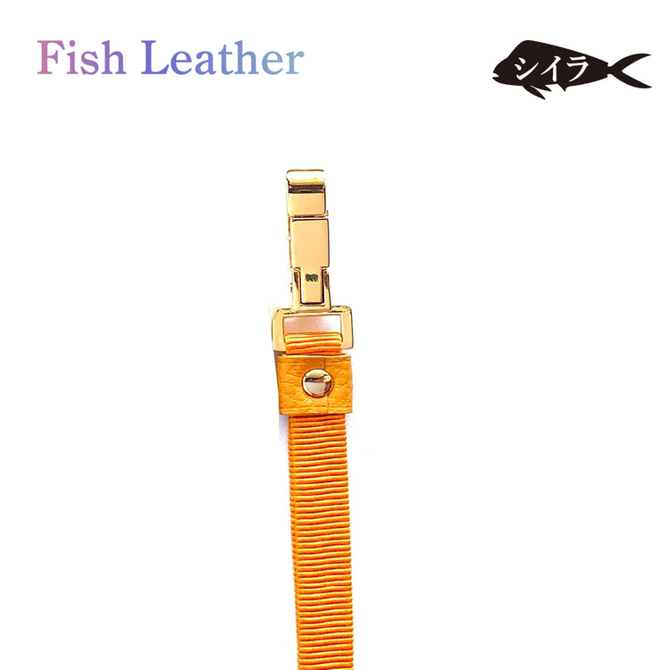 IDパスケース フィッシュレザー シイラ オーシャンレザー 魚の皮 fish leather 釣り好きの人 ギフト