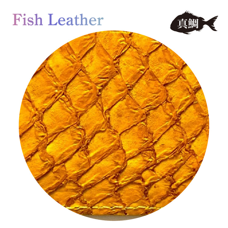 ペンケース フィッシュレザー マダイ オーシャンレザー 魚の皮 fish leather 真鯛 筆箱 筆入れ 文房具 ステーショナリー 釣り好きの人 ギフト