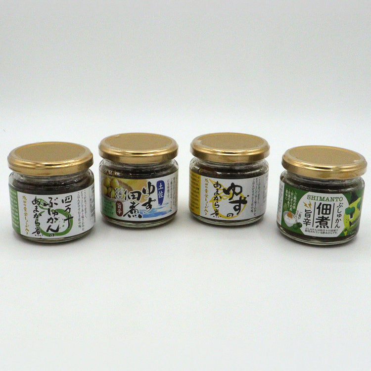 柚子・ぶしゅかん 佃煮 あまから煮 1個 甘辛煮 高知土産 ごはんのお供 だるま味噌