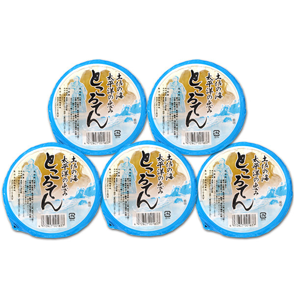 鰹だしスープで食べるところてん 太平洋ところてん / お試しセット5人前 /冷蔵便/ 関西麺業 出汁