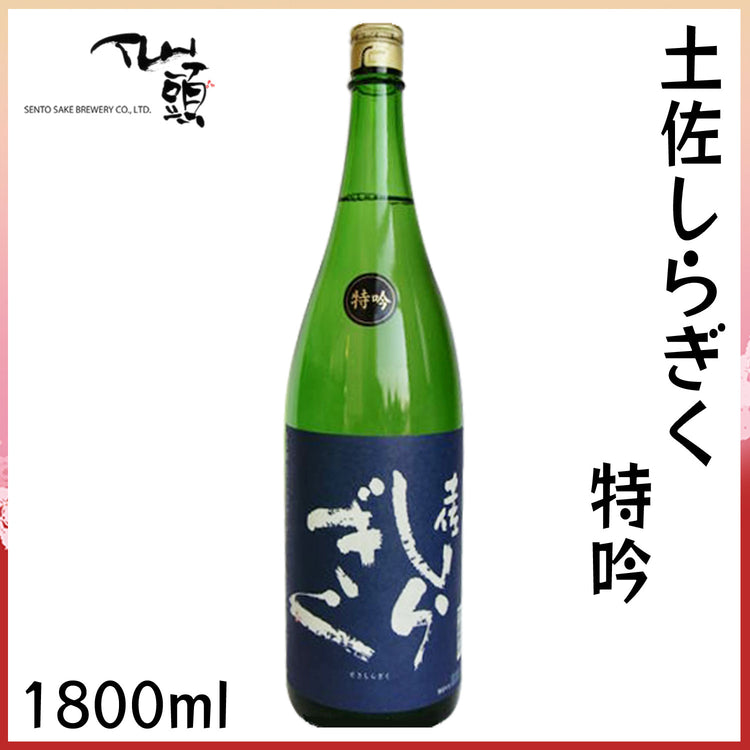 仙頭　土佐しらぎく 特吟  1本 化粧箱なし 仙頭酒造 クール冷蔵便