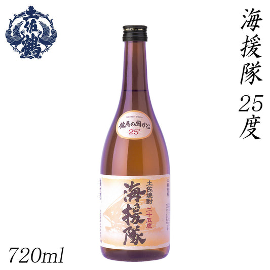 土佐鶴　海援隊 25度 1本 化粧箱無し 土佐鶴酒造株式会社