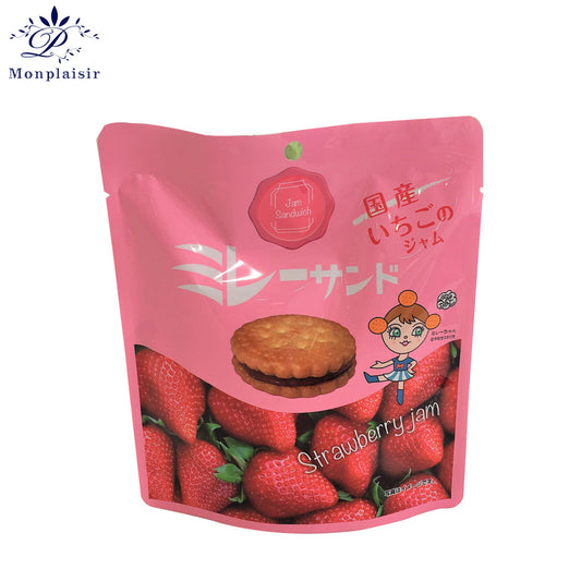 ミレージャムサンド 1袋 モンプレジール ミレーサンド 国産ジャム いちご ブルーベリー 瀬戸内レモン