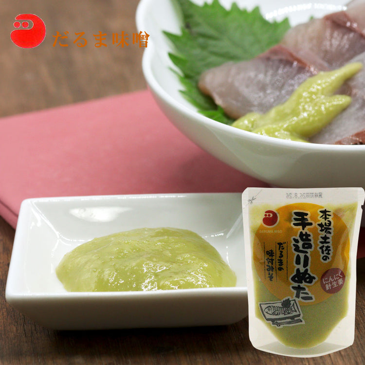 本場土佐の手造りぬた 100g×３ だるま味噌 高知ぬた ブリぬた 味噌 高知グルメ