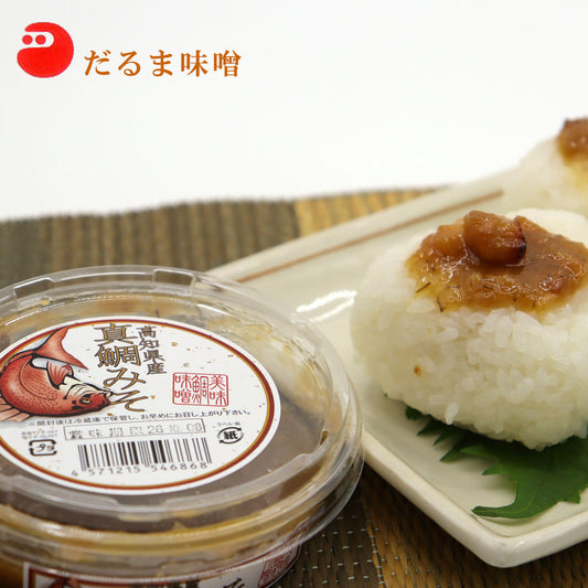 真鯛みそ（90g）×３個セット  だるま味噌 おかず味噌 ごはんのお供 高知県 タイ 鯛味噌