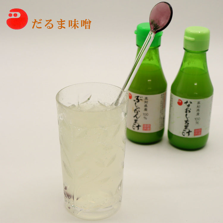 高知県産100%果汁 なおしち・ぶしゅかん 選べる2本セット 直七 ブシュカン ストレート果汁 柑橘果汁 だるま味噌