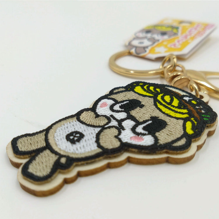 しんじょう君 刺繍キーホルダー お土産 高知 キーホルダー 須崎 しんじょうくん ご当地 雑貨