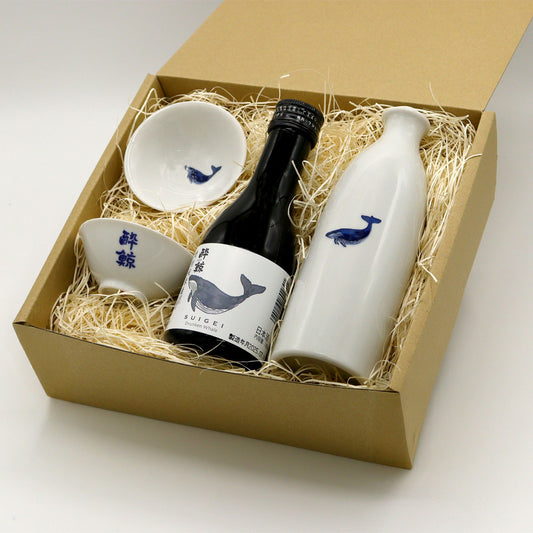 ギフト 酔鯨酒造 特別純米酒・酒器セット(特別純米酒・トックリ大・くじら平盃)