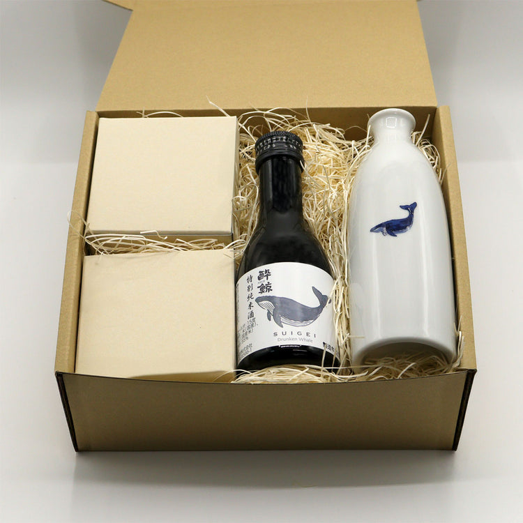 ギフト 酔鯨酒造 特別純米酒・酒器セット(特別純米酒・トックリ大・くじら平盃)