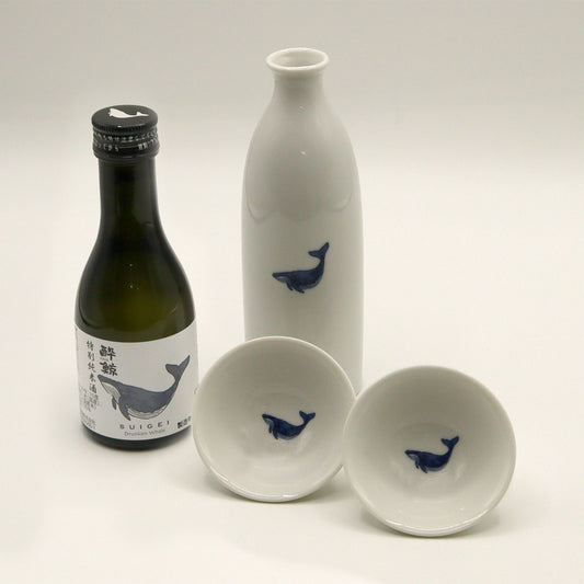 ギフト 酔鯨酒造 特別純米酒・酒器セット(特別純米酒・トックリ大・くじら平盃)