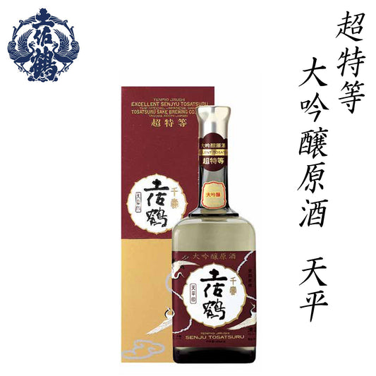 土佐鶴　超特等 大吟醸原酒 天平 1本 化粧箱入り 土佐鶴酒造株式会社